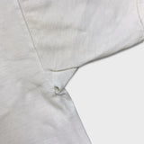 Vintage Y2K Antenna Software Tech T Shirt Mens Large White Distressed Promo Tee