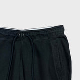Nike Sportswear Sweatpants Mens Medium Black Swoosh Taper Leg Jogger