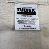 Vintage 90s Tultex Blank T Shirt Men XL White Faded Lightweight Short Sleeve Tee