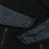 Nike Cozy Basketball Fleece Mens Medium Black High Pile Sherpa Hooded Jacket