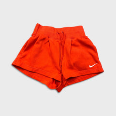 Nike Sportswear Shorts Womens Small Orange Swoosh Pocketed Athletic Pants