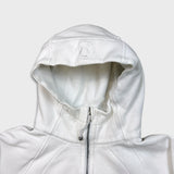 Lululemon Scuba Hoodie Womens Size 12 White Full Zip Sports Hooded Sweater