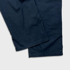 Dickies Pants Mens 36x30 Blue Genuine Original Straight Cargo Workwear Trousers