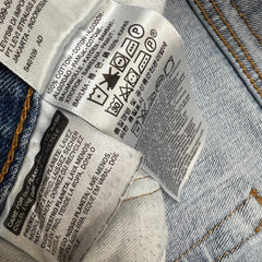 Levi's 505 Jeans Mens 34x30 Blue Regular Fit Straight Leg Light Wash Denim Pants