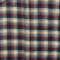 Vintage 90s Pendleton Shirt Mens XL Red Plaid Wool Quilted Button Up USA