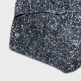 Lululemon Race Pace Short Womens Size 4 Black Mini Splatter Athletic Lined Pants