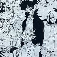 My Hero Academia T Shirt Mens Large Black Short Sleeve Graphic Anime Tee