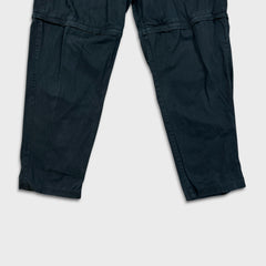 Adidas Originals Adventure Cargo Trousers Mens XL Black Convertible Pants