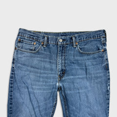 Levi’s 514 Jeans Mens 36x30 Blue Straight Fit Medium Wash Faded Denim Pants