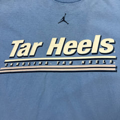 Vintage 90s Nike North Carolina Tar Heels T Shirt Mens Large Blue Sportswear Tee