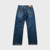 Vintage Y2K Levi's Jeans Men 34x32 Blue Relaxed Fit Straight Leg Medium Wash Baggy Denim Pants
