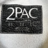 2018 2Pac Sweatshirt Mens Medium White Tupac Shakur Photo Signature Rap Crewneck