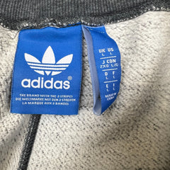 Adidas Originals Sweatpants Mens Large Gray Trefoil Taper Leg Jogger