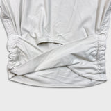 Lululemon All It Takes Back-Twist Ribbed Long Sleeve Shirt Womens Size 4 White