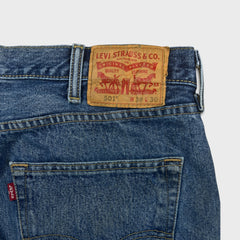 Levi's 501 Jeans Mens 38x30 Blue Original Fit Straight Medium Wash Denim Pants