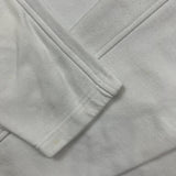 Vintage 90s Nike Athletics 1/4 Zip Sweatshirt Mens Medium White Swoosh Pullover