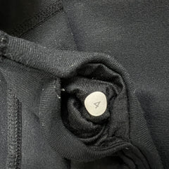 Lululemon Tadasana Slit Crop Womens Size 4 Black Athletic Yoga Leggings Pants