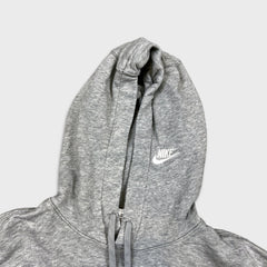 Nike Sportswear Hoodie Mens Large Gray Multi Swoosh Pullover Sweater