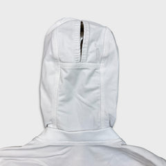 Lululemon Winter Sprinter Hoodie Womens Size 12 White 1/2 Zip Hooded Sweater