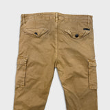 G-Star Raw Pants Mens 34x34 Beige Straight Leg Utility Cargo Casual Trousers