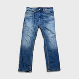 Levi's 511 Jeans Mens 36x30 Blue Slim Fit Mid Rise Medium Wash Faded Denim Pants