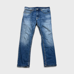 Levi's 511 Jeans Mens 36x30 Blue Slim Fit Mid Rise Medium Wash Faded Denim Pants