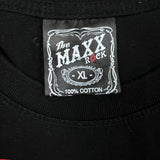 Vintage Y2K Motley Crue T Shirt Mens XL Black Double Sided Graphic Rock Band Tee