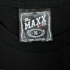 Vintage Y2K Motley Crue T Shirt Mens XL Black Double Sided Graphic Rock Band Tee