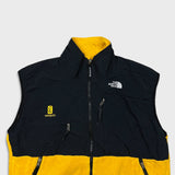 Vintage 90s The North Face Vest Jacket Mens XL Yellow Denali Polartec Outdoor Fleece