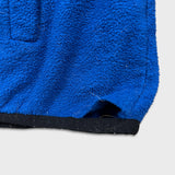 Vintage 90s Tommy Hilfiger Fleece Mens Large Blue Full Zip Tommy Flag Distressed Jacket