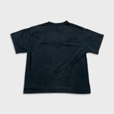 Vintage 90s Blank T Shirt Mens Medium Black Faded Classic Short Sleeve Tee