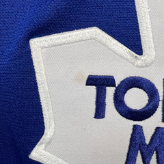 Vintage 90s CCM Toronto Maple Leafs Hockey Jersey Mens Medium Blue NHL Stitched