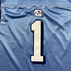 Vintage 90s Nike North Carolina Tar Heels Jersey Mens XL Blue College Basketball NCAA Sewn