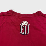 Vintage Y2K Ecko Unltd T Shirt Mens Large Red The Classic Graphic Short Sleeve Tee