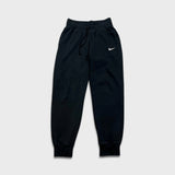 Nike Sportswear Sweatpants Womens Small Black Swoosh Taper Leg Jogger