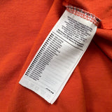 Nike ACG T Shirt Mens Large Orange Sportswear Embroidered Logo Short Sleeve Tee