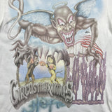 Travis Scott Utopia Circus Maximus 2023 Tour III Tee Mens Medium White T Shirt
