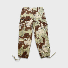 Vintage 90s US Military Combat Trousers Mens 34x32 Chocolate Desert Camo USA Pants