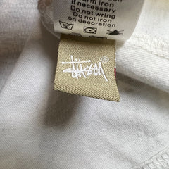Stussy x NEIGHBORHOOD Boneyards II Conspiracy T Shirt Mens Medium White Tee