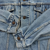 Signature by Levi's Type III Jean Jacket Mens Medium Blue Denim Western Trucker