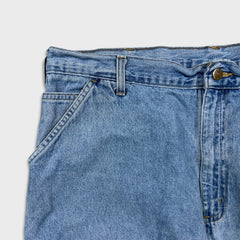 Carhartt B13 STW Jeans Mens 40x28 Blue Original Dungaree Fit Workwear Loose Baggy Pants