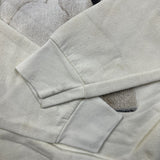 Vintage 90s Fruit of The Loom Sweatshirt Womens Medium White Bichon Frise Dog