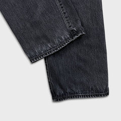 Levi's 501 Jeans Mens 34x30 Black Original Straight Leg Dark Wash Denim Pants