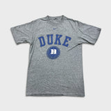 Nike Sportswear Duke University T Shirt Mens Medium Gray Center Swoosh NCAA Tee