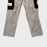 Nike Sportswear Track Pants Mens Medium Gray Swoosh Cargo Athletic