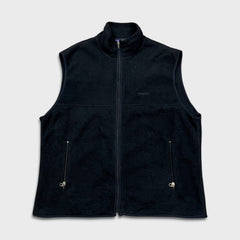 Patagonia Synchilla Vest Mens XL Black Outdoor Full Zip Fleece Jacket