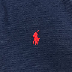 Polo Ralph Lauren Shirt Mens XL Blue Pony Custom Slim Fit Preppy Short Sleeve