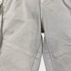 G-Star Raw Pants Mens 32x28 White Straight Fit Casual Utility Cargo Trousers