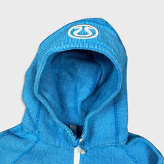 Lululemon Scuba Hoodie Womens Size 12 Blue Full Zip Sports Hooded Sweater