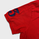 Polo Ralph Lauren Shirt Mens Medium Red Big Pony Casual Preppy Short Sleeve Tee